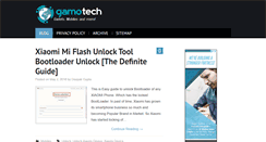 Desktop Screenshot of gamotech.com
