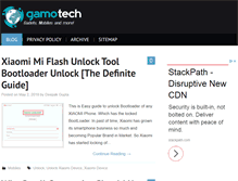 Tablet Screenshot of gamotech.com